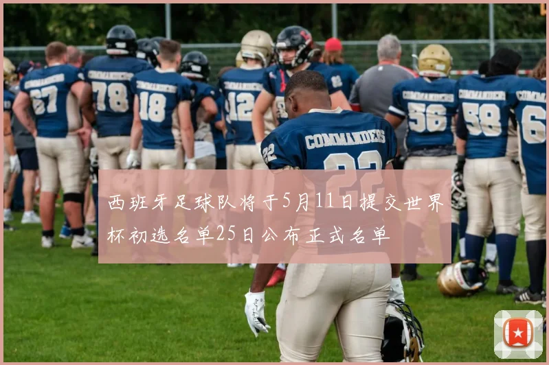 西班牙足球队将于5月11日提交世界杯初选名单25日公布正式名单